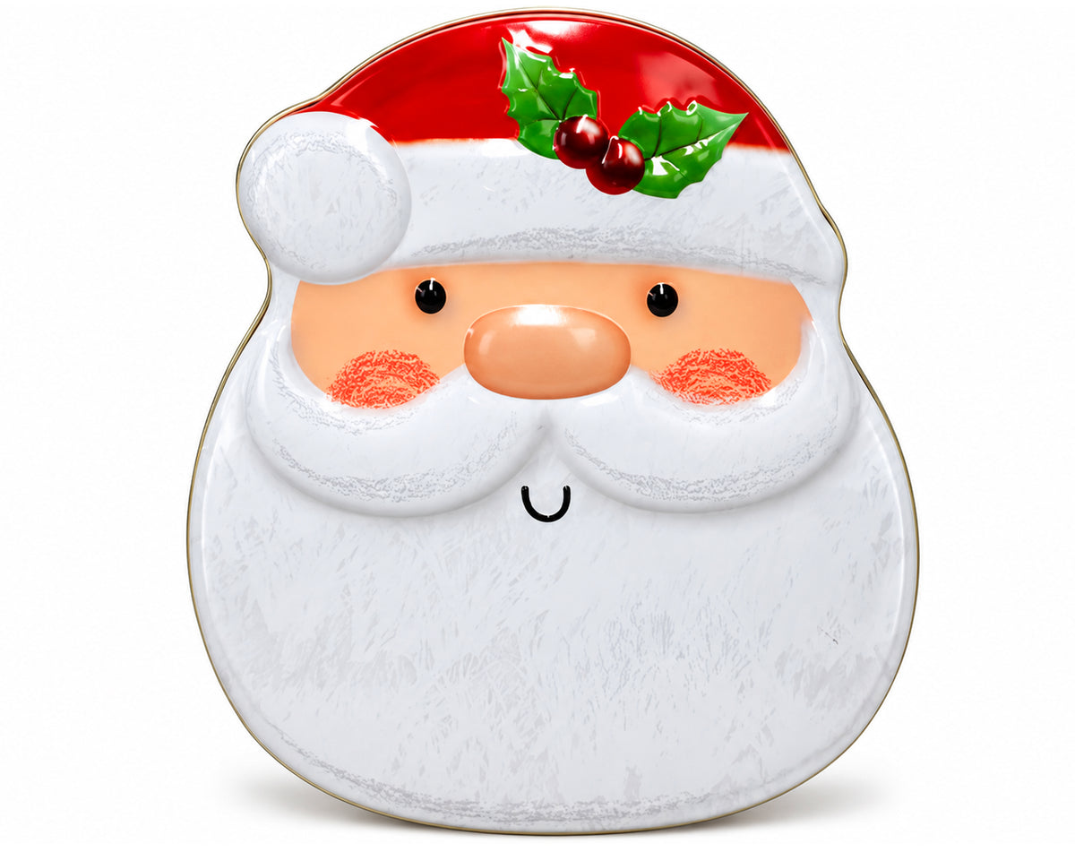 BOÎTE CONTENEUR SUJETS DE NOËL EN ÉTAIN
