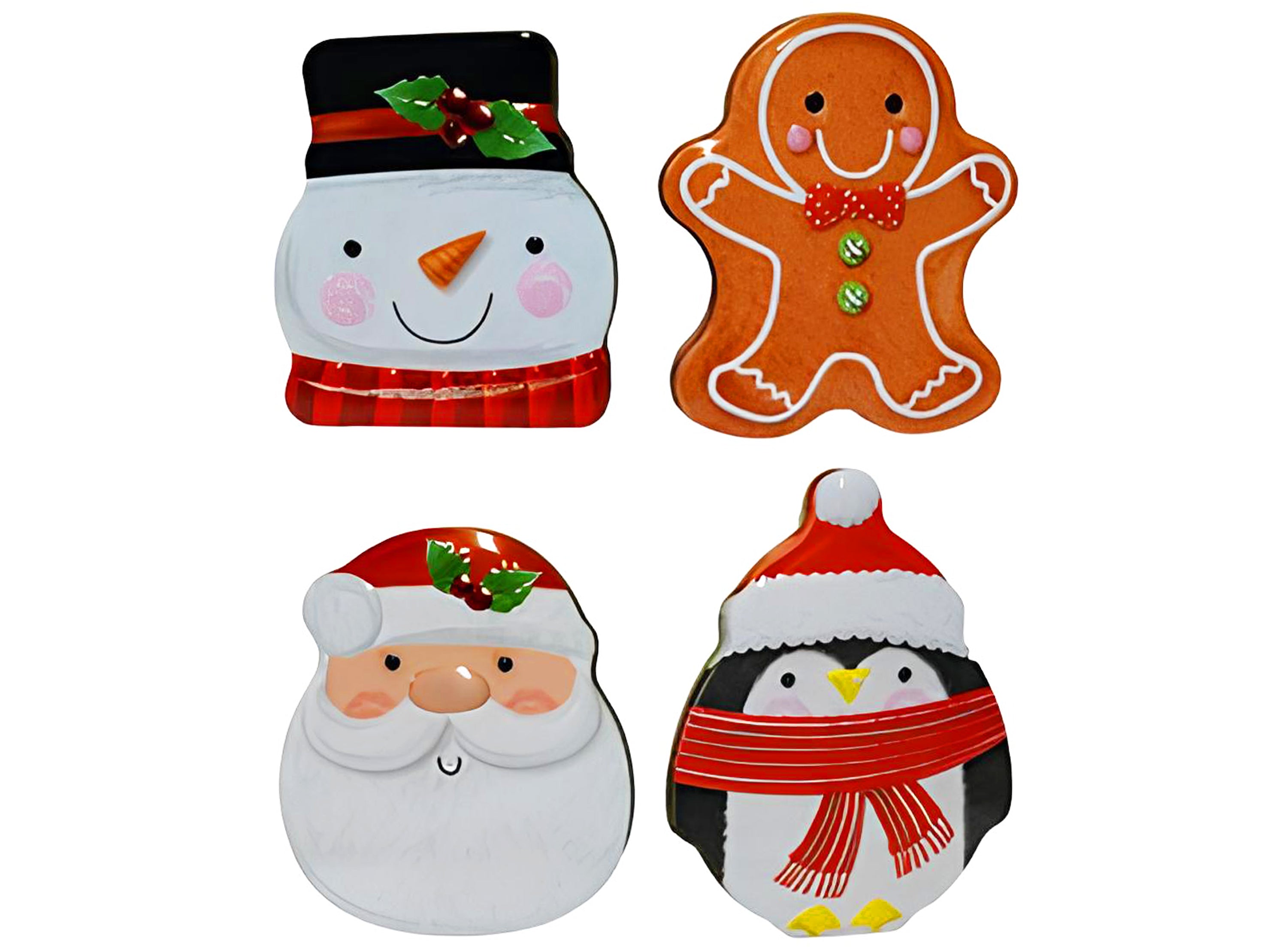 BOX CONTENITORE SOGGETTI NATALIZI IN LATTA