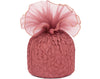 PORTAPANETTONE ONDA ROSA ANTICO 23X23X35CM