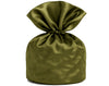 PORTAPANETTONE CAMOSCIO VERDE OLIVA 23X23X35CM