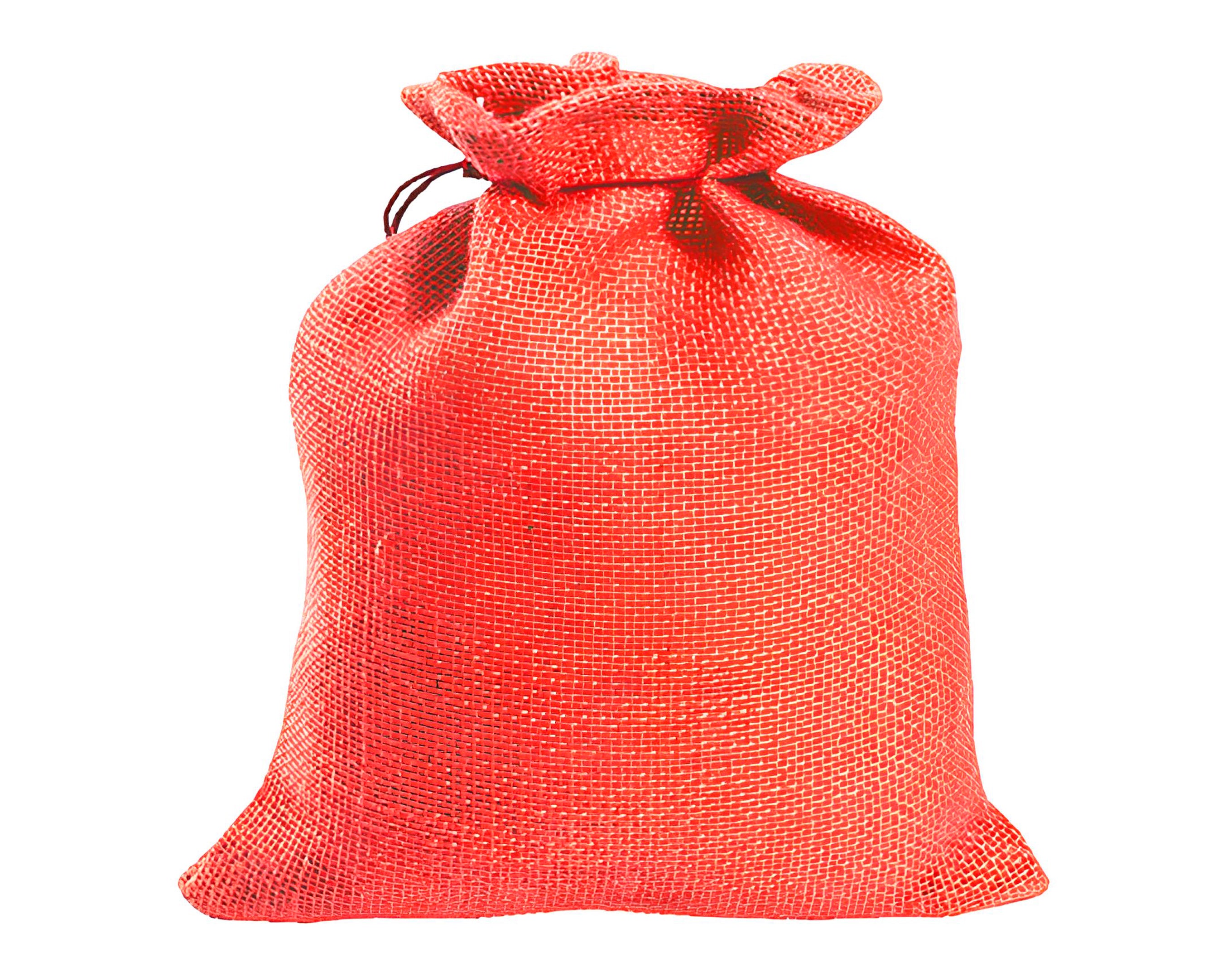 SACCO JUTA ROSSO