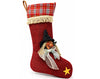 BEFANA-STRUMPF IN 4 FARBEN 30CM
