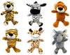 PELUCHE 20 CM JUNGLA 6 SOGGETTI