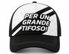 Un sombrero para un gran abanico blanco y negro | Una sorpresa ideal para exteriores para los huevos de Pascua. 