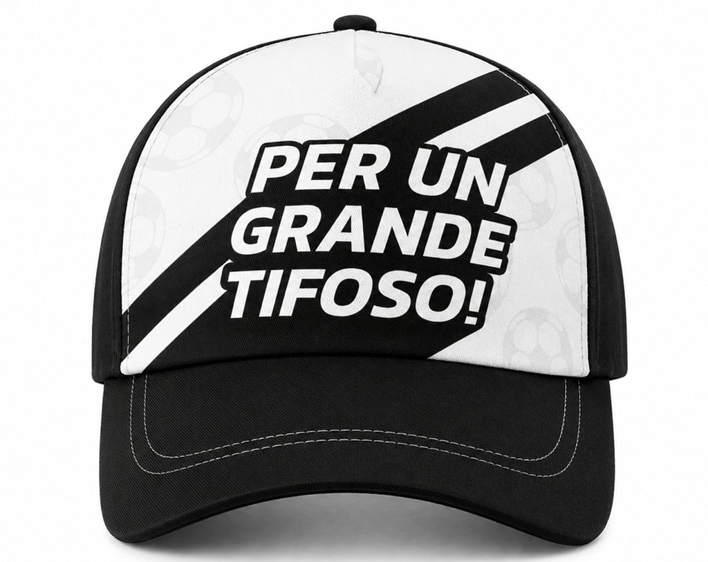 Un sombrero para un gran abanico blanco y negro | Una sorpresa ideal para exteriores para los huevos de Pascua. 