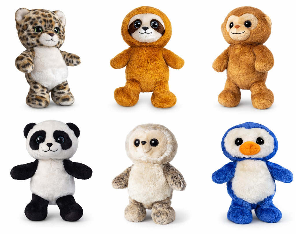 PELUCHE 20 CM 6 ANIMALI SWEET