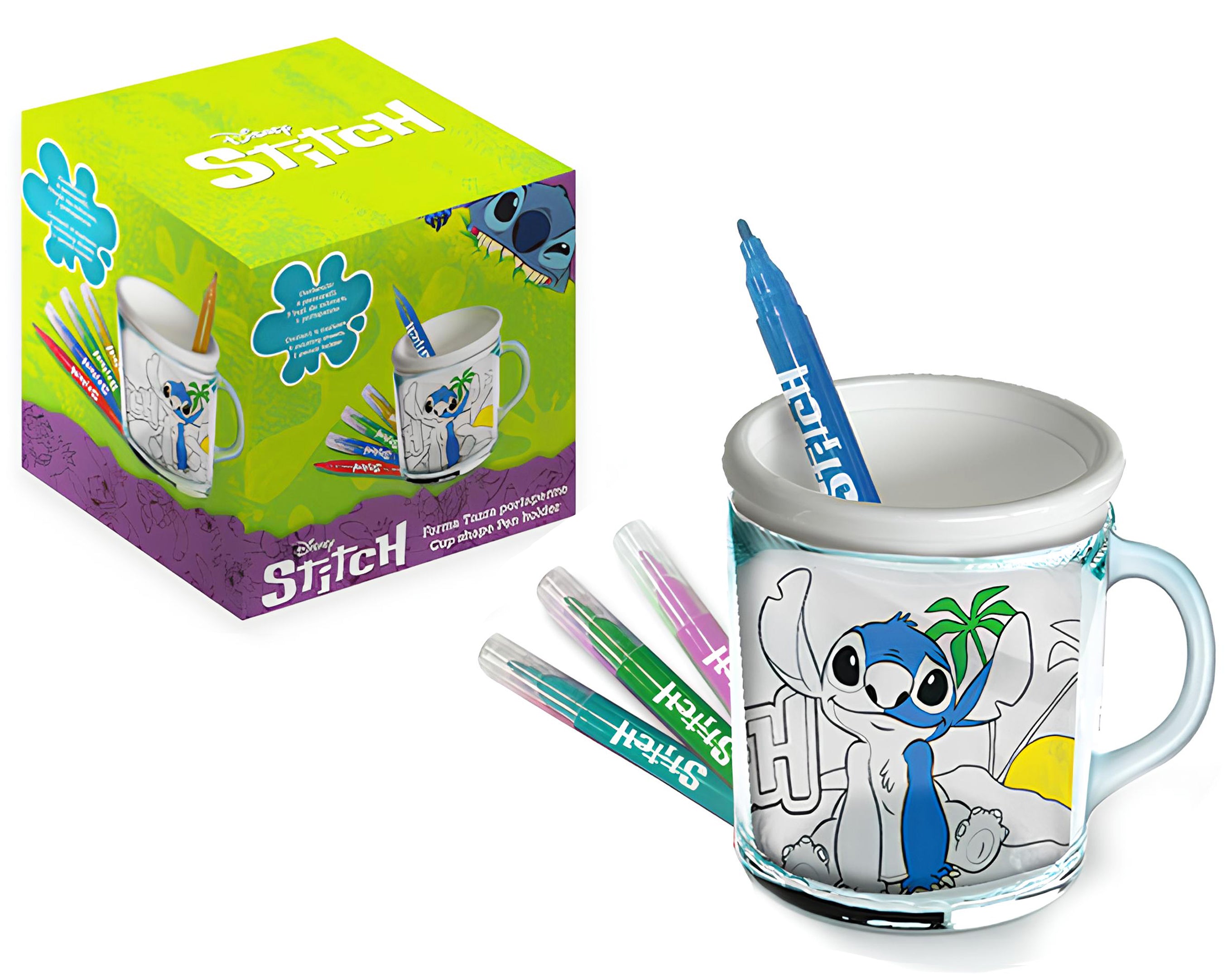 SET COLORA CON PORTAPENNE STITCH