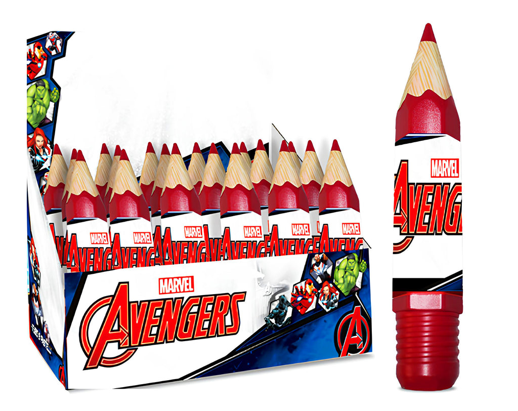 6 COLORI A MATITA IN TUBO AVENGERS