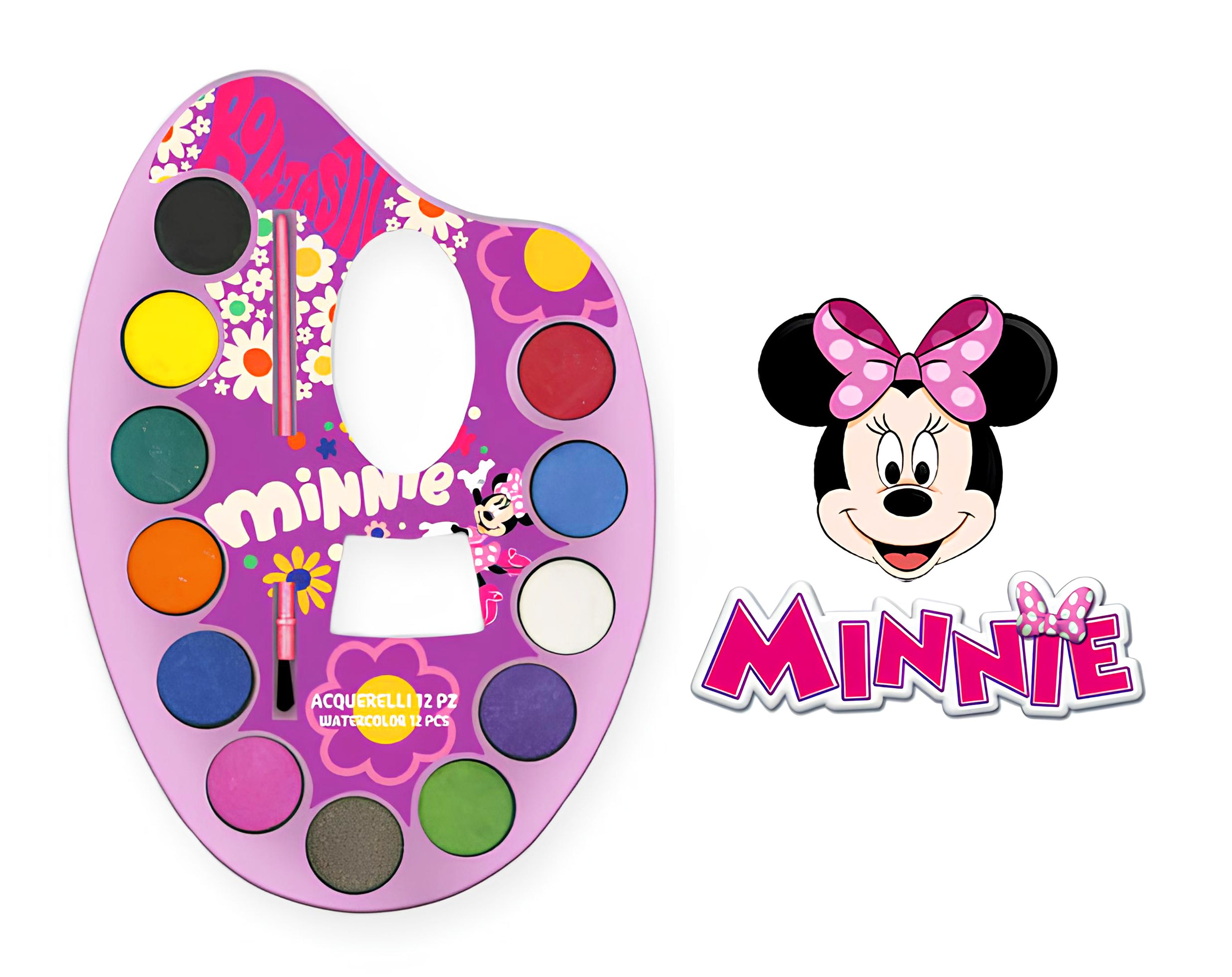 ACQUARELLI 12 COLORI MINNIE