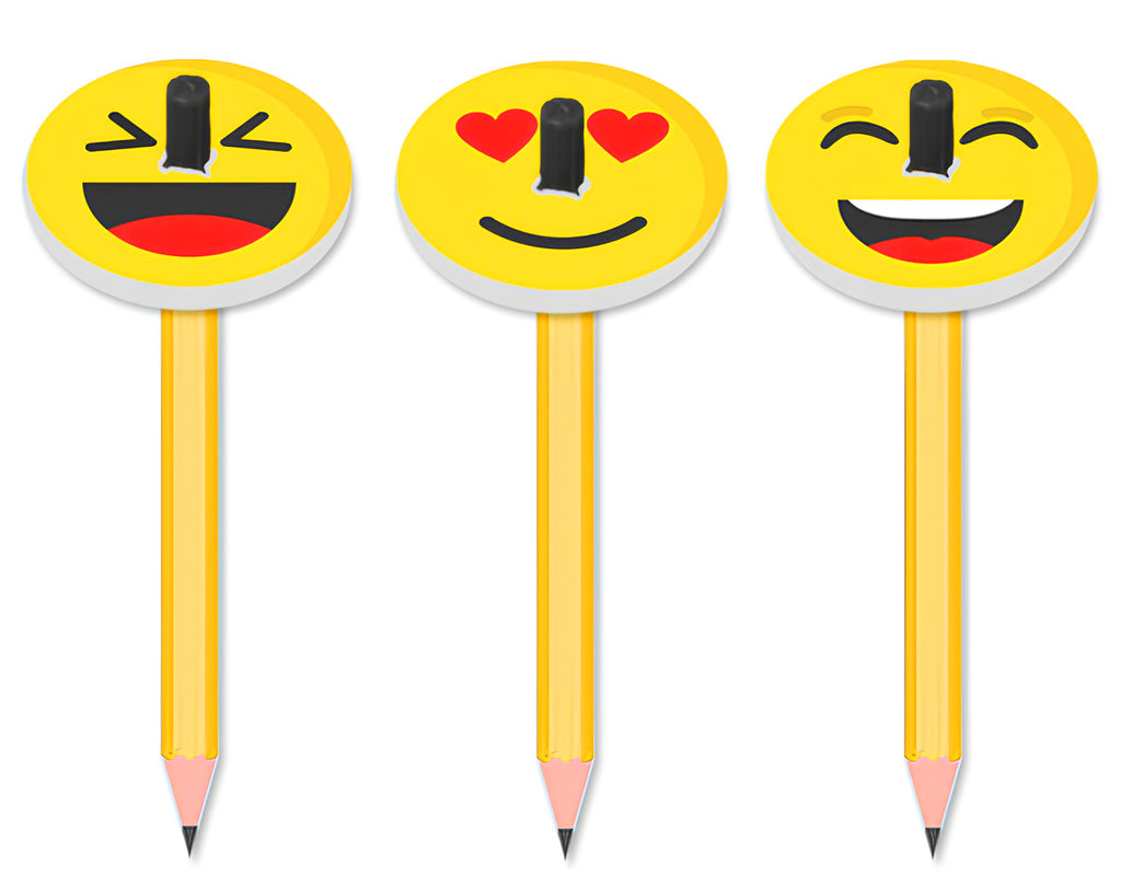 MATITA MINI CON TOPPER GOMMA SMILE | Sorpresa perfetta per uova di Pasqua