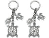 PORTACHIAVE SILVER 3 TARTARUGHE