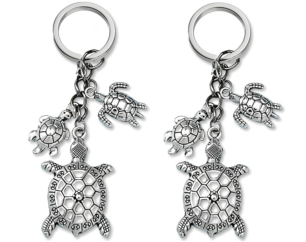 PORTACHIAVE SILVER 3 TARTARUGHE
