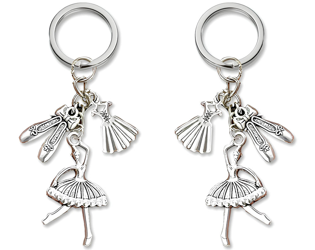 PORTACHIAVE SILVER BALLERINA | Sorpresa perfetta per uova di Pasqua