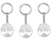 Llavero de plata con forma de árbol de la suerte | Sorpresa ideal para huevos de Pascua