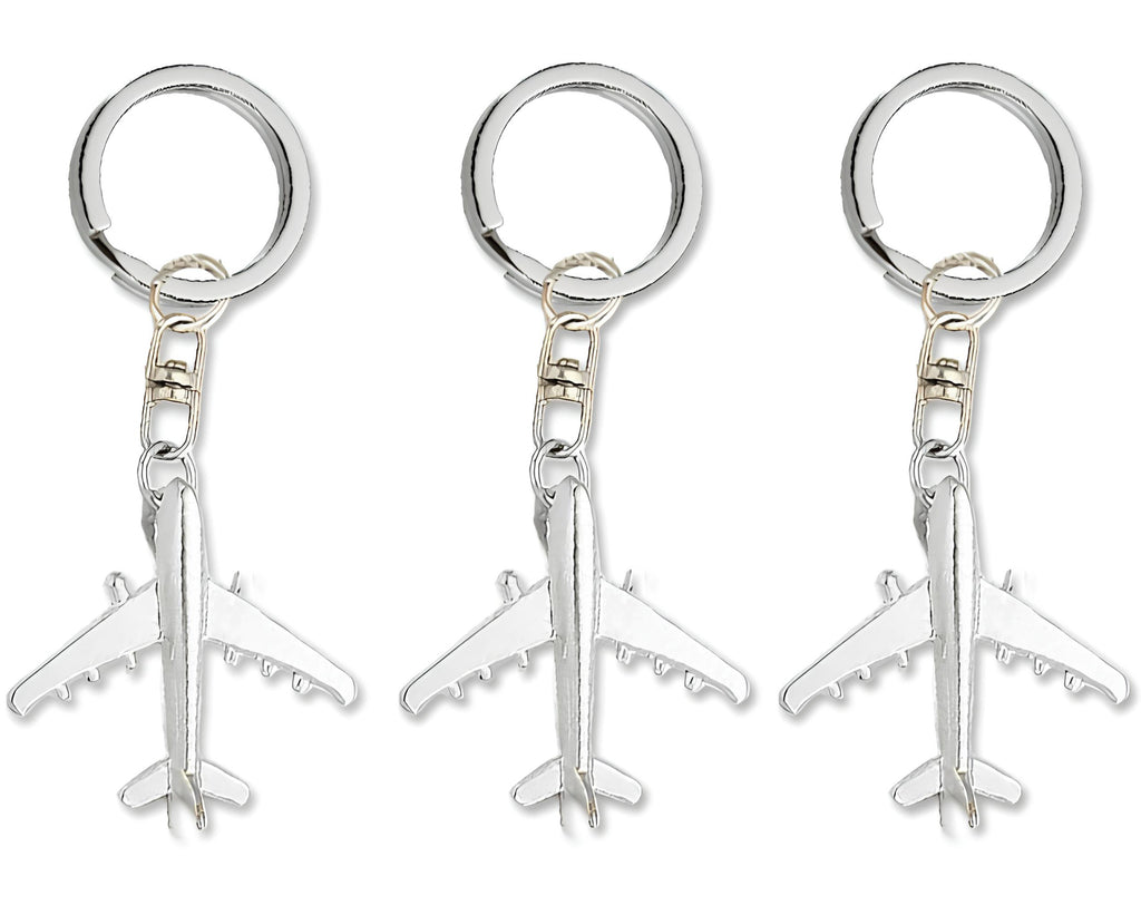 PORTACHIAVE SILVER AEREO | Sorpresa per uova di Pasqua