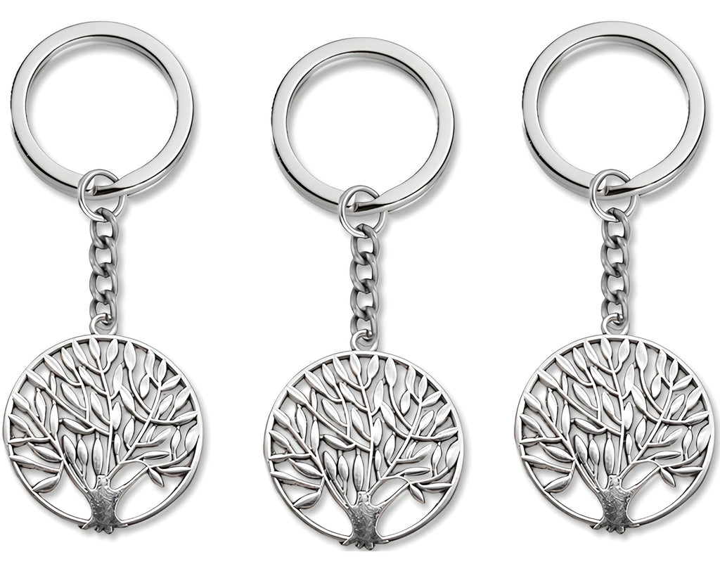 PORTACHIAVE SILVER TONDO ALBERO