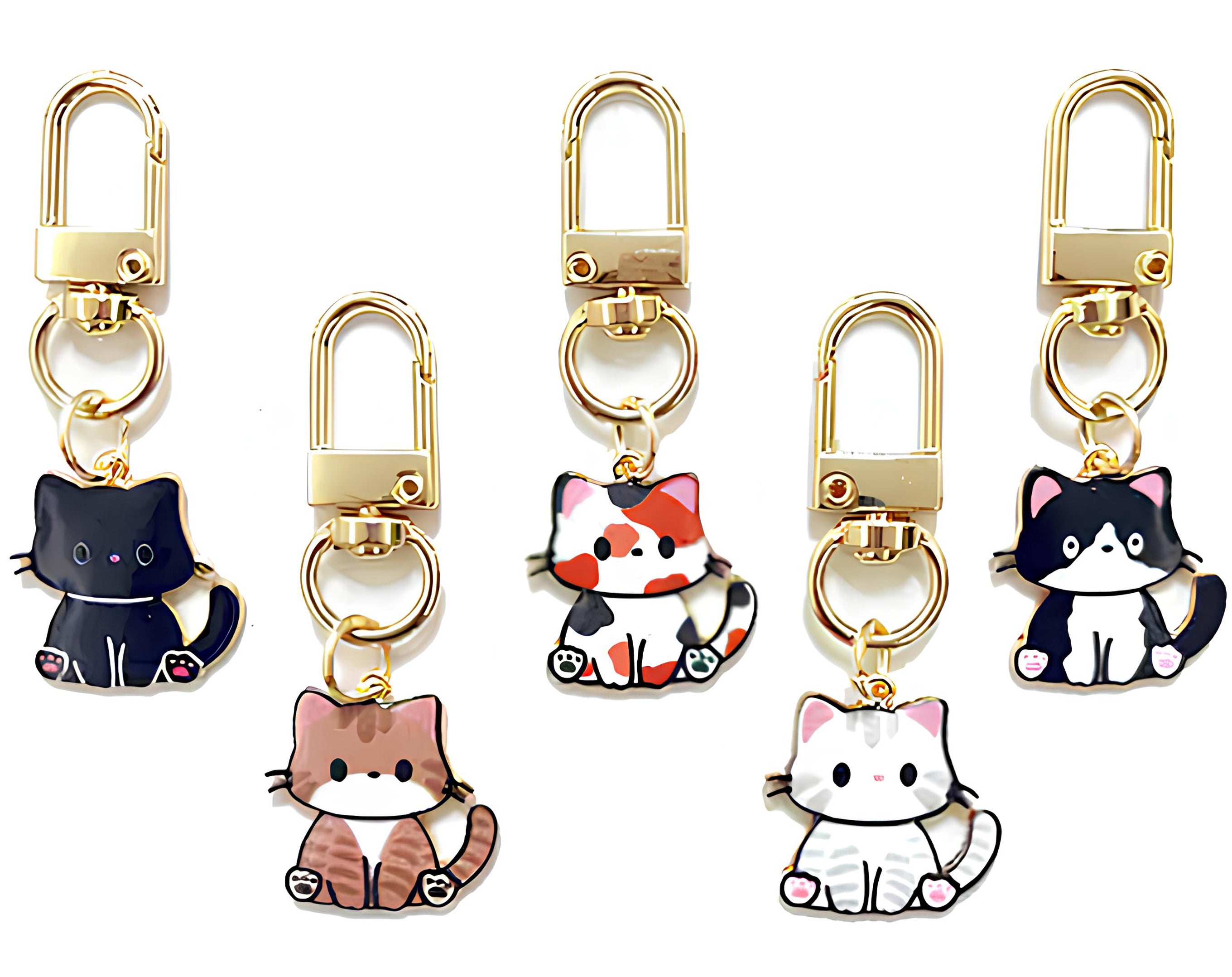 PORTACHIAVE GOLD GATTINO | Sorpresa per uova di Pasqua