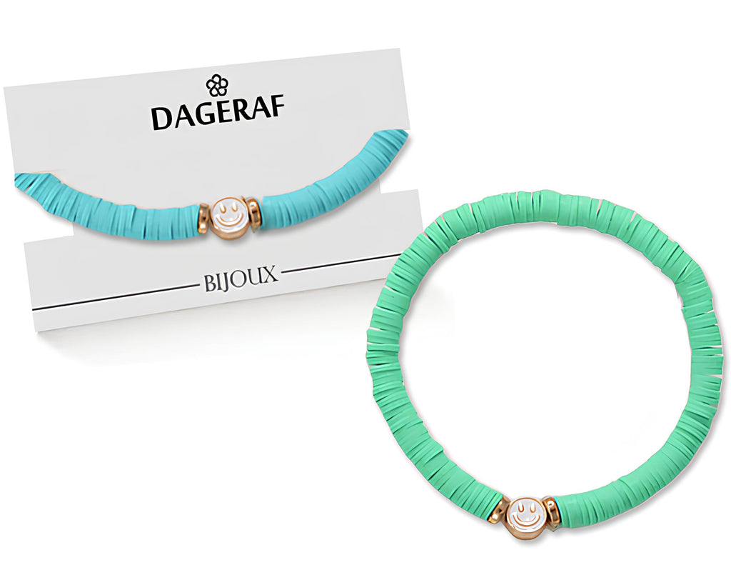 BRACCIALE SMILE SU CARD - Sorpresa ideale per uova di pasqua al cioccolato