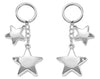 Llavero de doble estrella de plata | La sorpresa perfecta para los huevos de Pascua