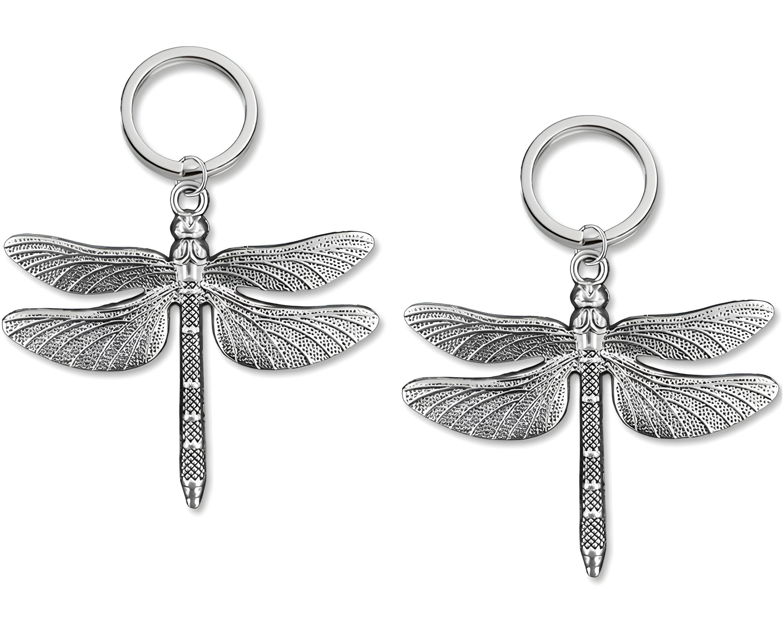 PORTACHIAVE SILVER LIBELLULA
