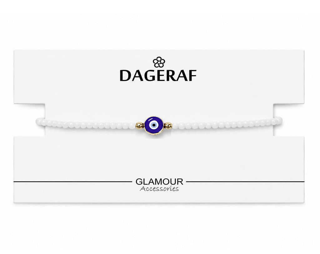 Pulsera de cuentas de ojo turco en una tarjeta | Sorpresa de huevo de Pascua