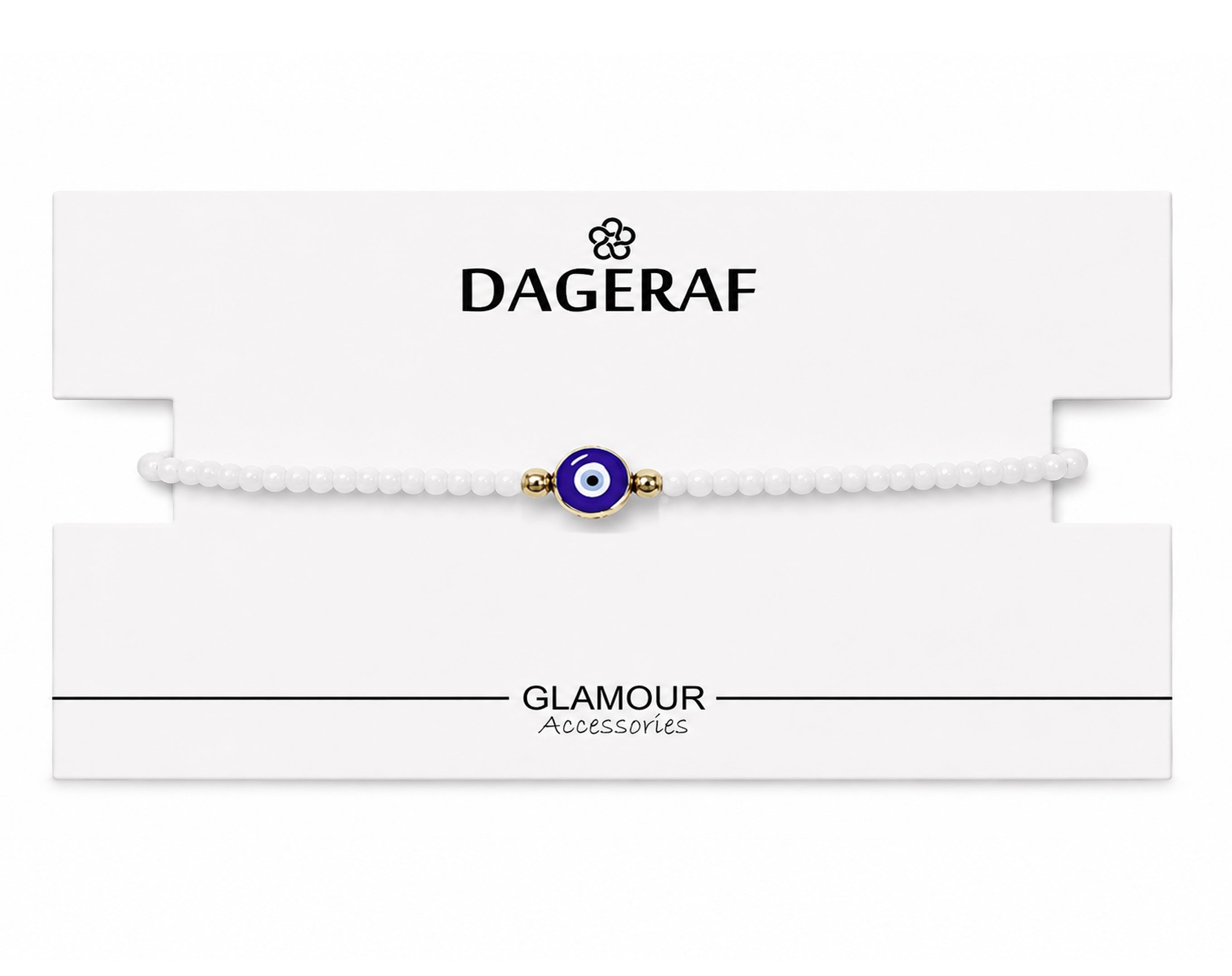 Pulsera de cuentas de ojo turco en una tarjeta | Sorpresa de huevo de Pascua