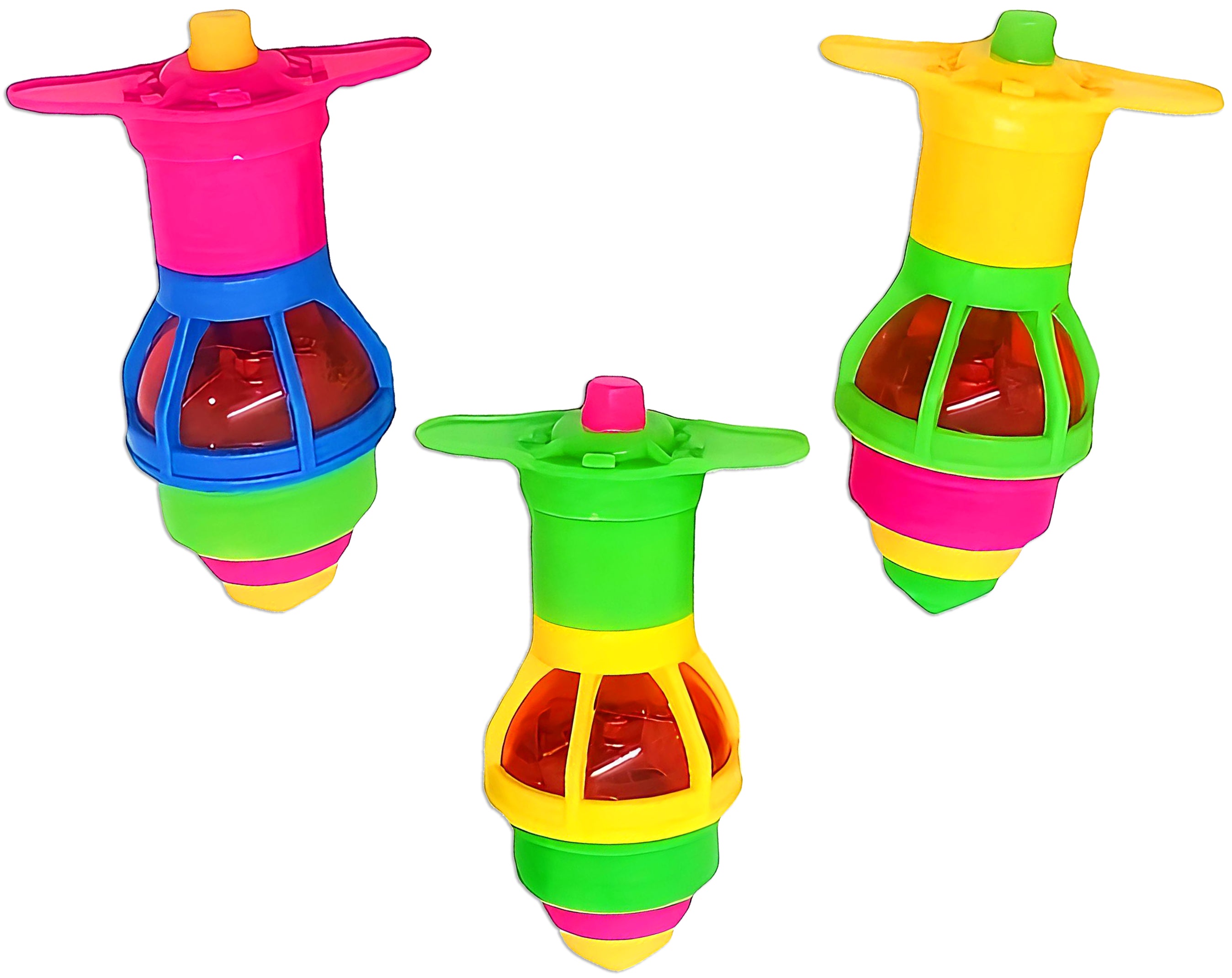 GIOCO TROTTOLA LUMINOSA TOP | Sorpresa ideale per uova di Pasqua