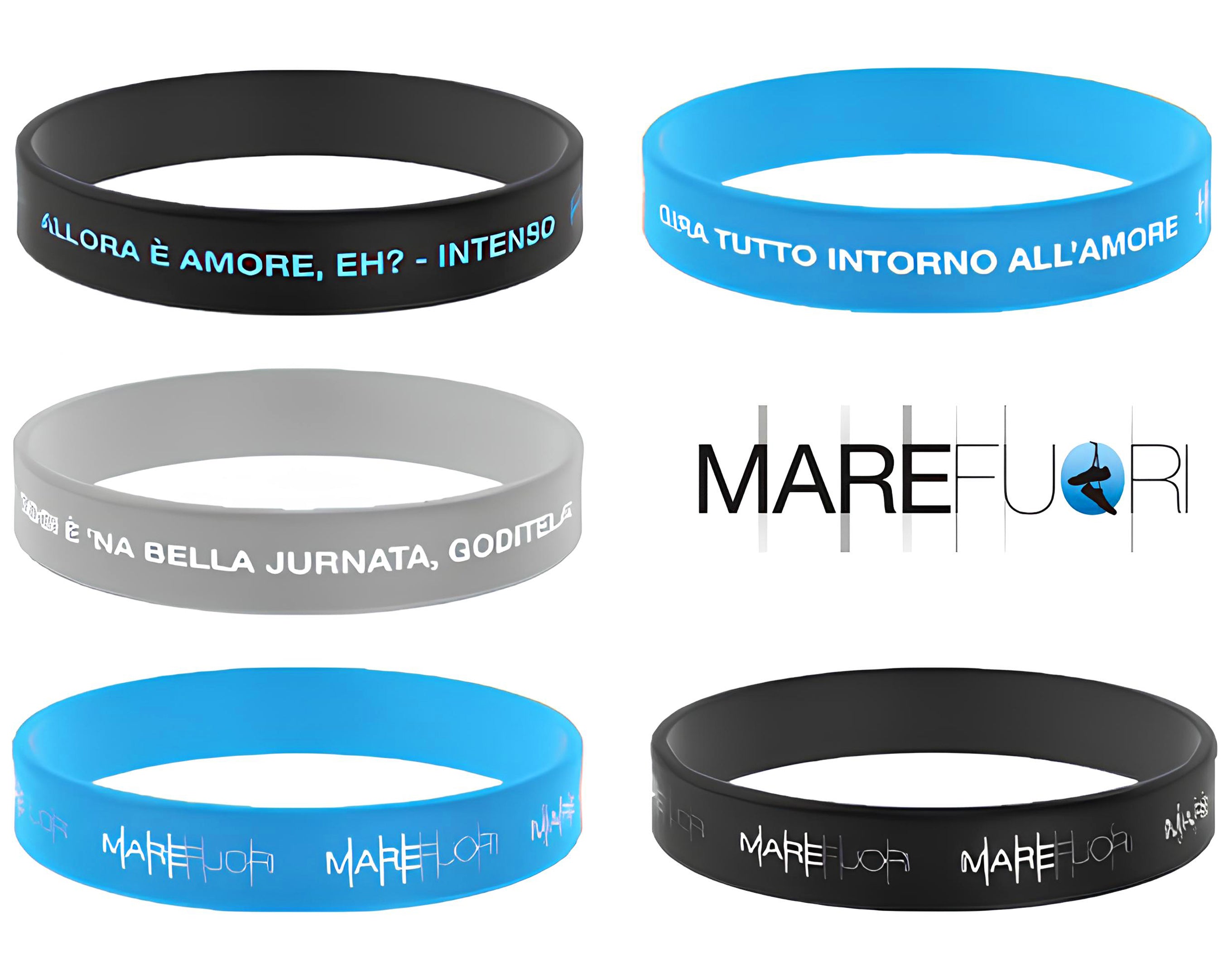 BRACCIALE IN SILICONE MARE FUORI