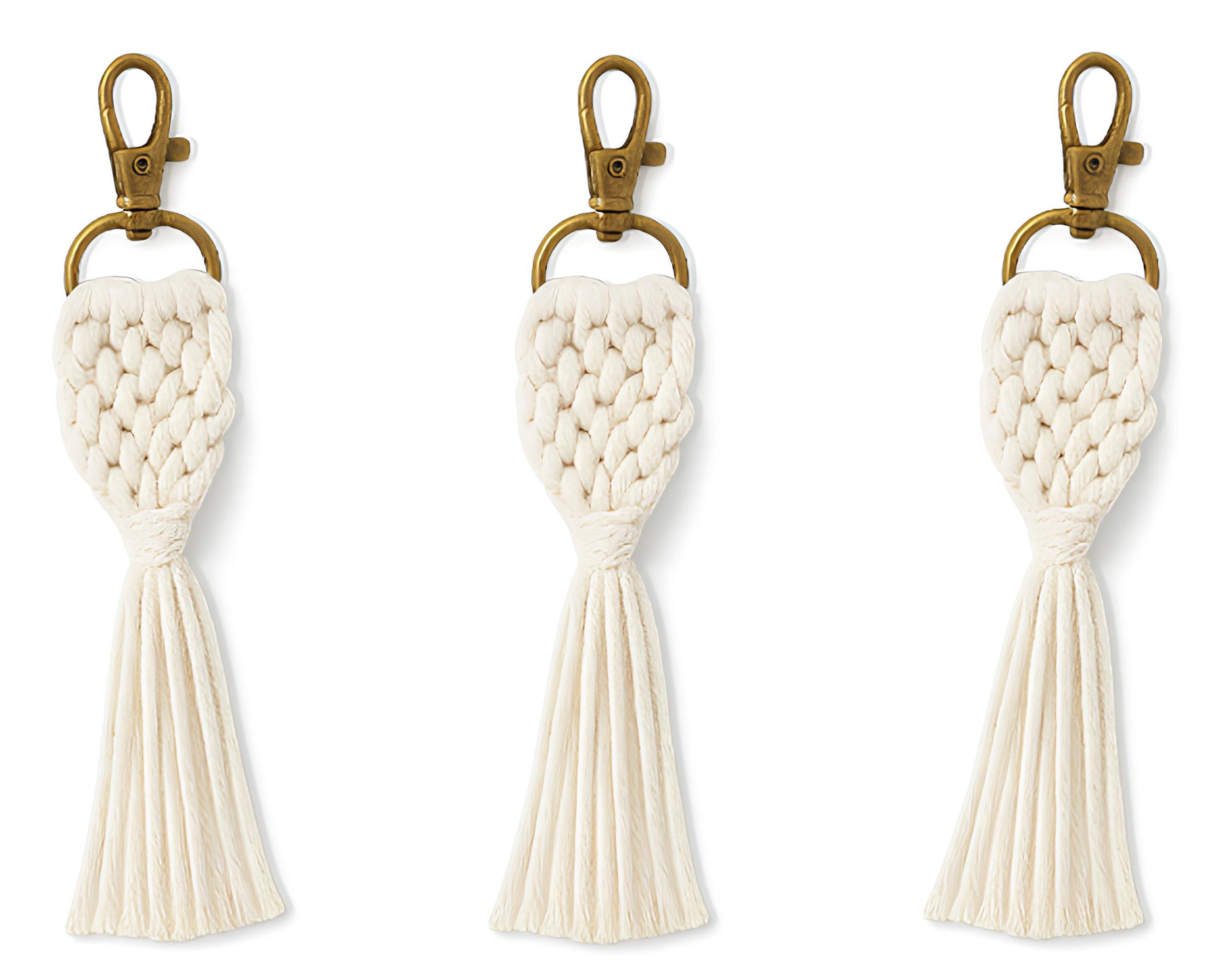 PORTACHIAVE PENDENTE IN COTONE | Sorpresa ideale per uova di Pasqua