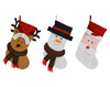 CALZA NATALIZIA CON 3 SOGGETTI 48CM