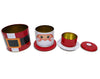 BARATTOLO BABBO NATALE LATTA 3PZ 25CM
