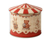 BARATTOLO LATTA CIRCUS CON CARILLON 16X17CM