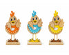 Pollito/gallina de Pascua de madera | Adornos de Pascua