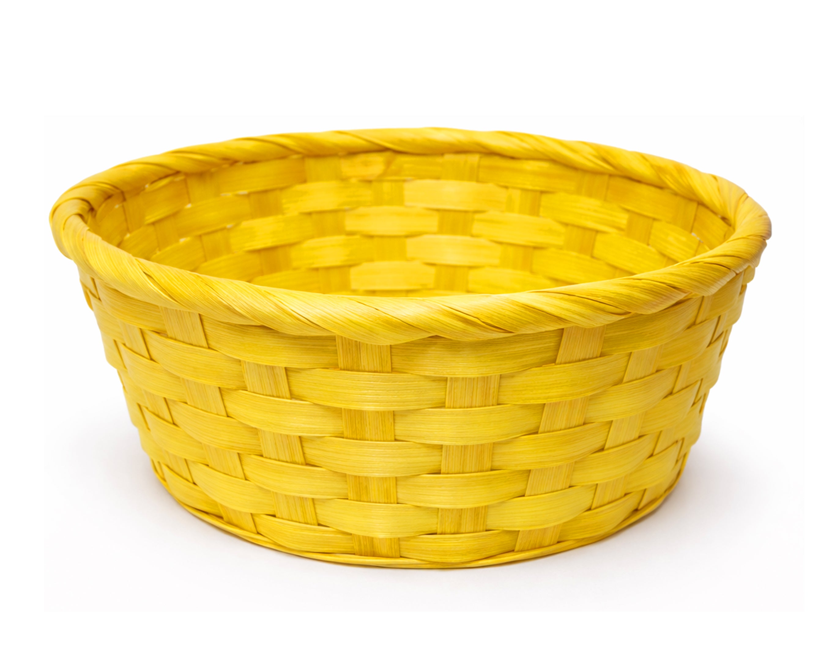 CESTA TEJIDA REDONDA | Embalaje para dulces de Pascua