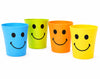 Juego de 4 vasos de plástico de 250 ml