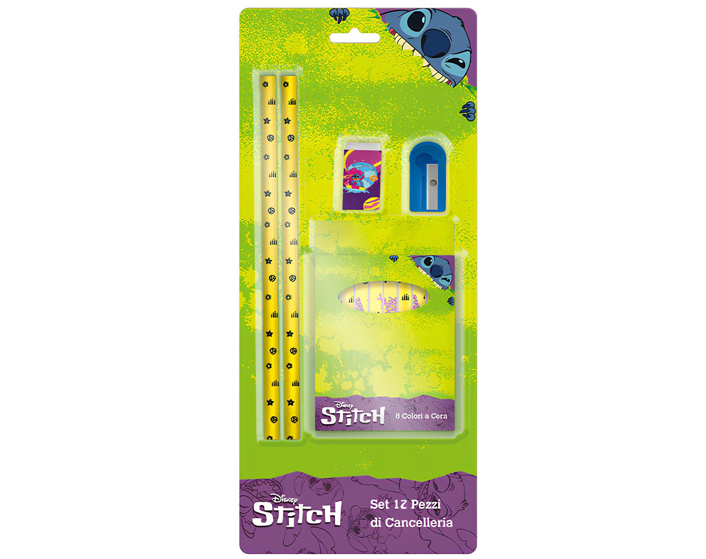 SET 12 PZ CANCELLERIA IN BLISTER STITCH | Sorpresa per uova di Pasqua