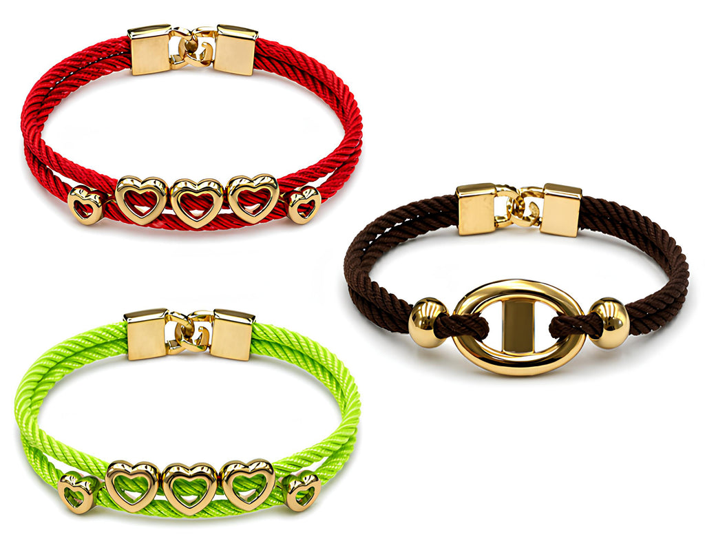 BRACCIALE INTRECCIO ORO | Sorpresa per uova di Pasqua