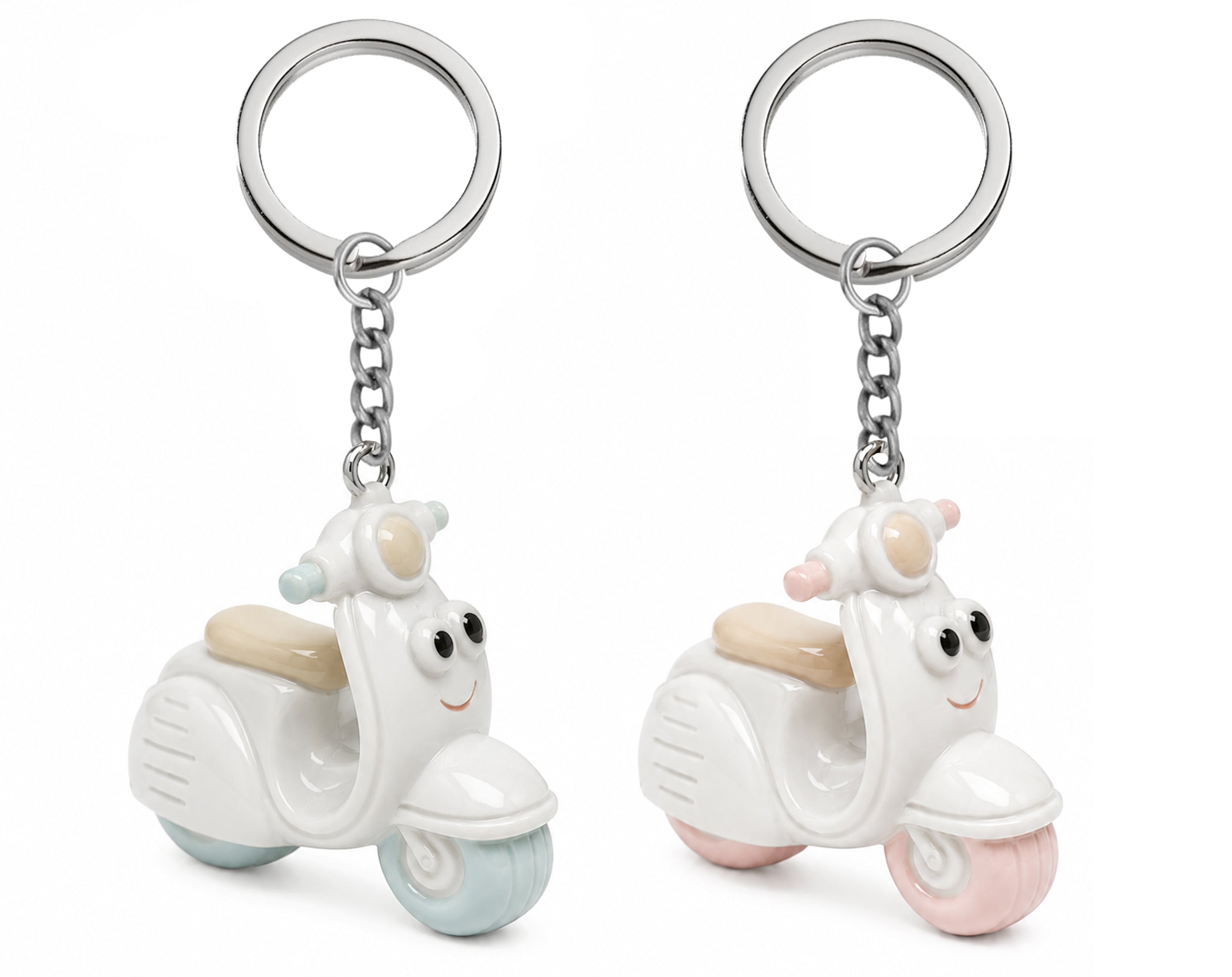 PORTACHIAVI VESPA CON FACCIA | Sorpresa per uova di Pasqua
