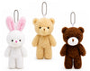 PORTACHIAVI PELUCHES ANIMALI | Sorpresa per uova di Pasqua
