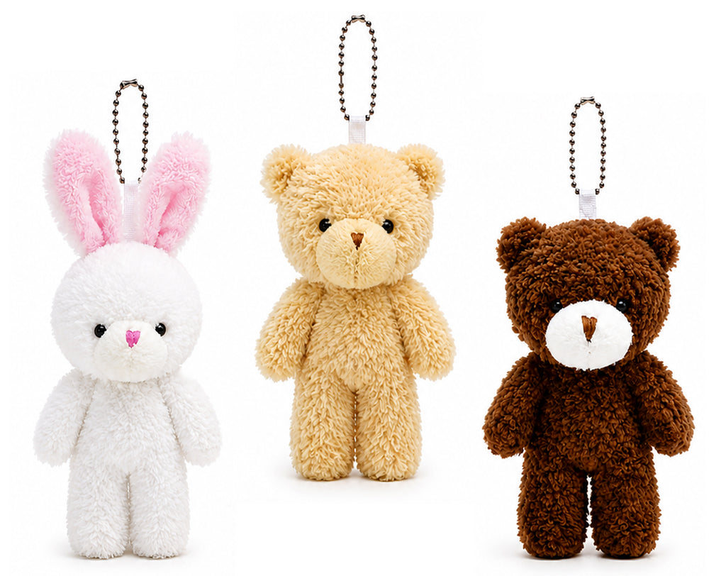 PORTACHIAVI PELUCHES ANIMALI | Sorpresa per uova di Pasqua