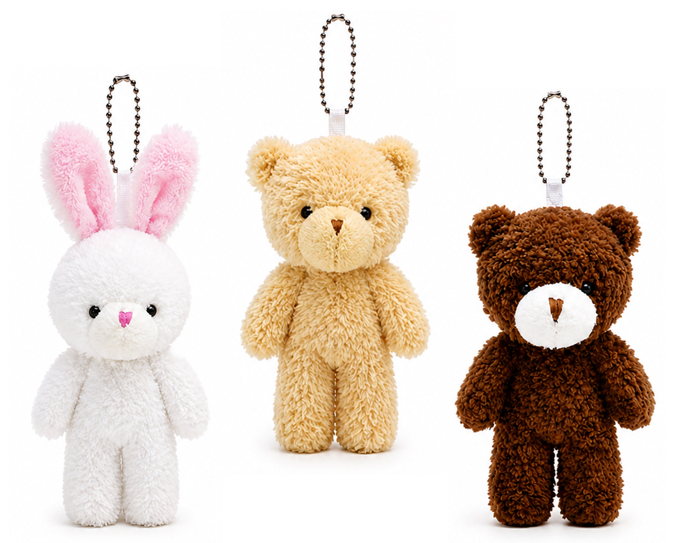 PORTACHIAVI PELUCHES ANIMALI | Sorpresa per uova di Pasqua