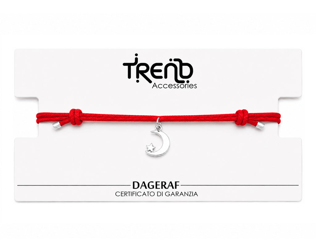 BRACCIALE CORDON CON CIONDOLI SU CARD | Sorpresa per uova di Pasqua