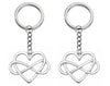 PORTACHIAVI SILVER CUORE INFINITO | Sorpresa per uova di Pasqua