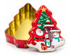 SCATOLA ALBERO NATALIZIO IN LATTA 18CM