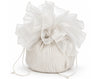 SACCO PORTAPANETTONE PLISSE BIANCO 23X23X37CM