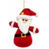 PELUCHE BABBO NATALE 16CM IN 2 SOGGETTI