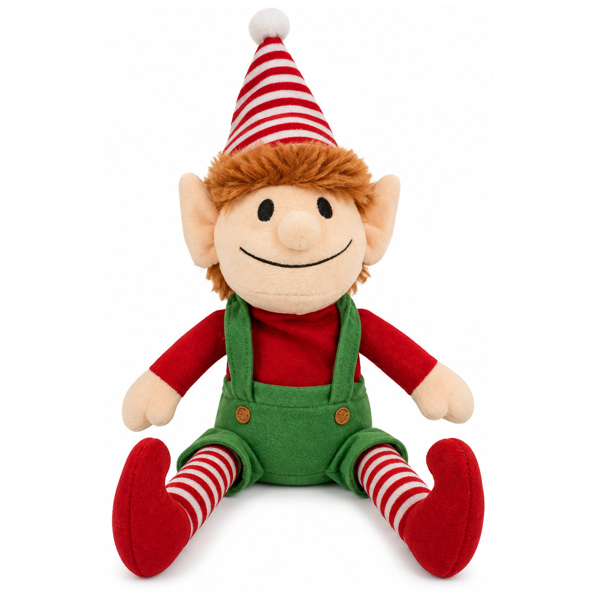 PELUCHE ELFO NATALIZIO 27CM [RIPETE CIO' CHE SENTE]