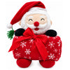 PELUCHE 4 SOGGETTI NATALIZI DA 24CM + PLAID DA 90X75CM