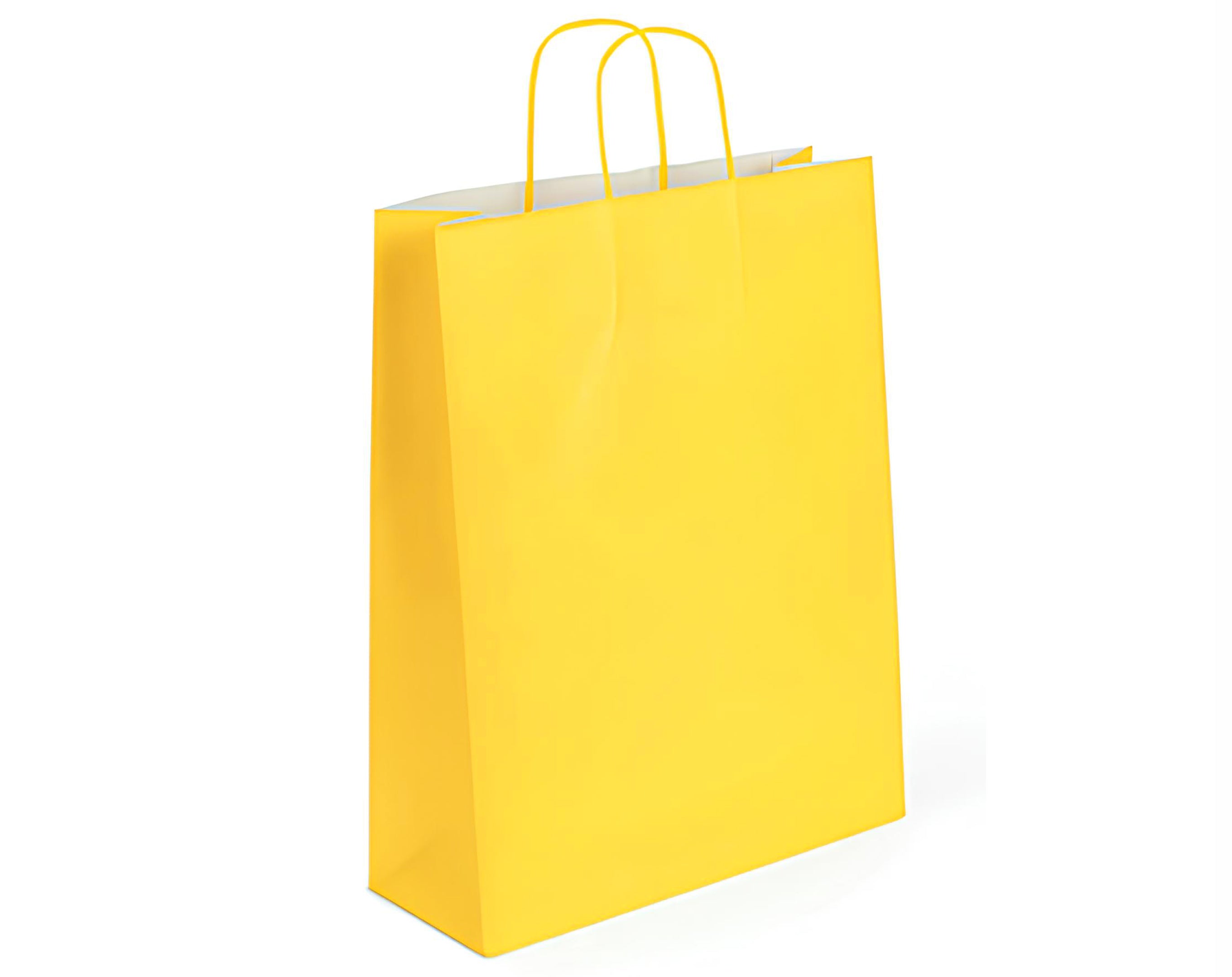 BUSTA IN CARTA GIALLA 21X18CM