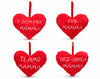 PELUCHE 20CM CUORE FESTA DELLA MAMMA